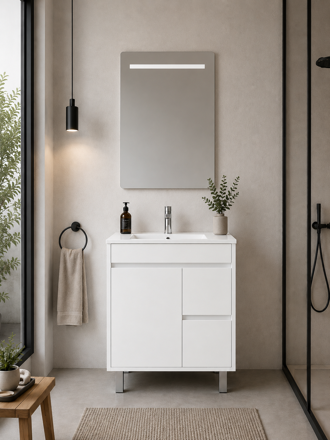 Mueble de baño ISQUIA con lavabo