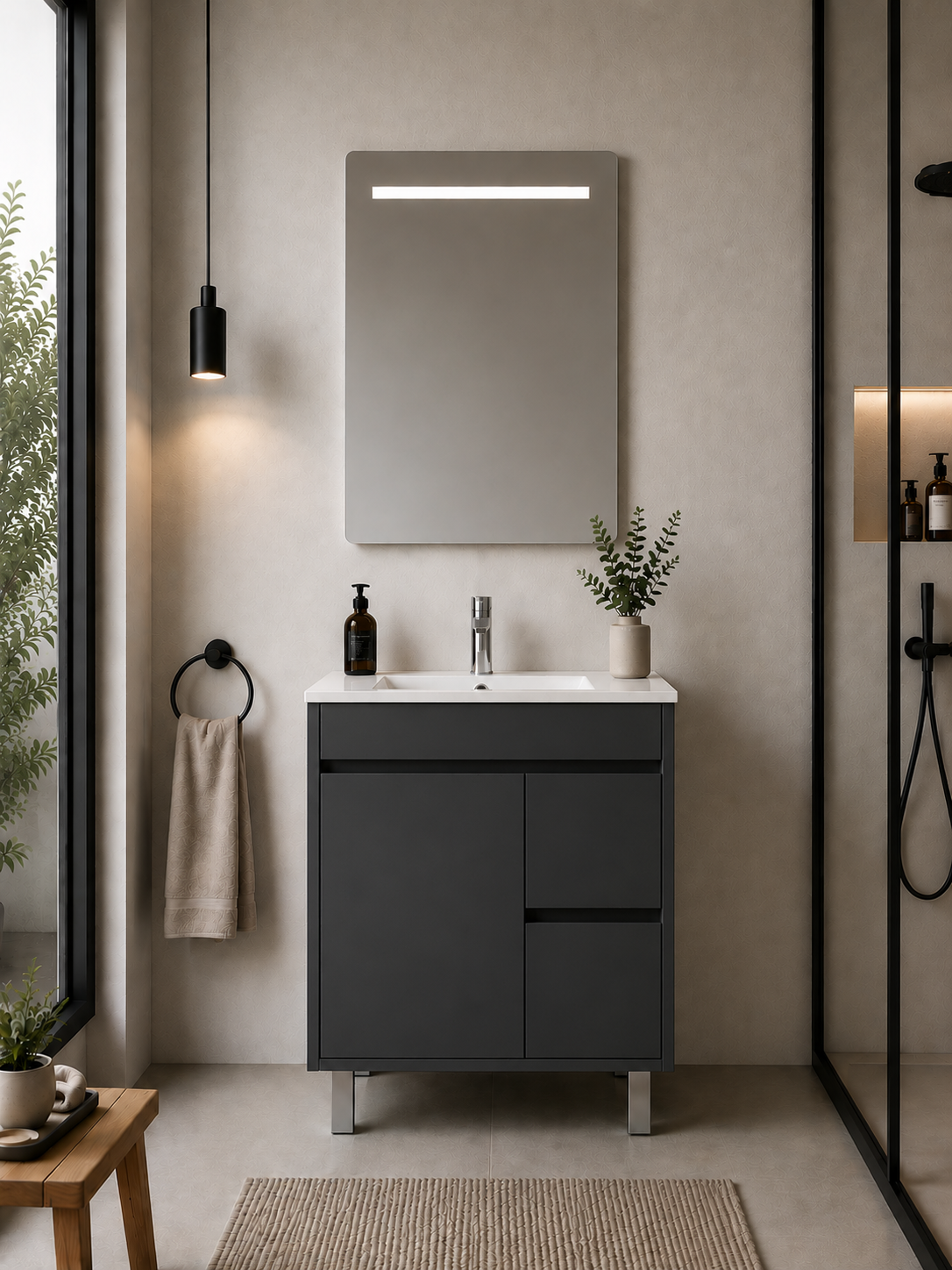 Mueble de baño ISQUIA con lavabo