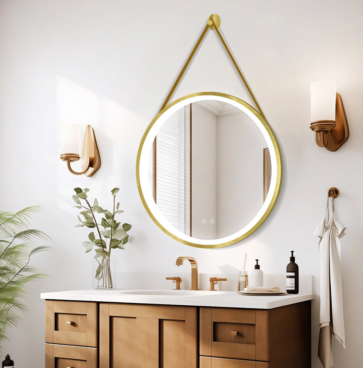 Espejo LED Olympus Gold