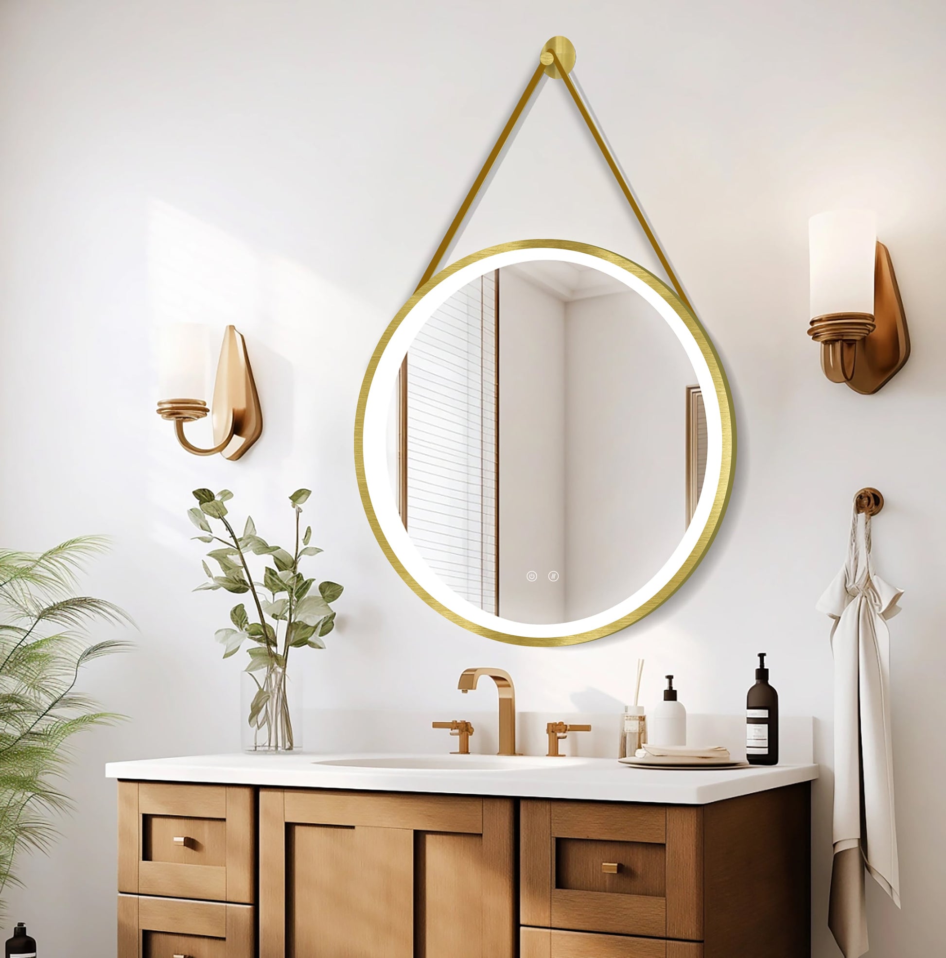 Espejo LED Olympus Gold