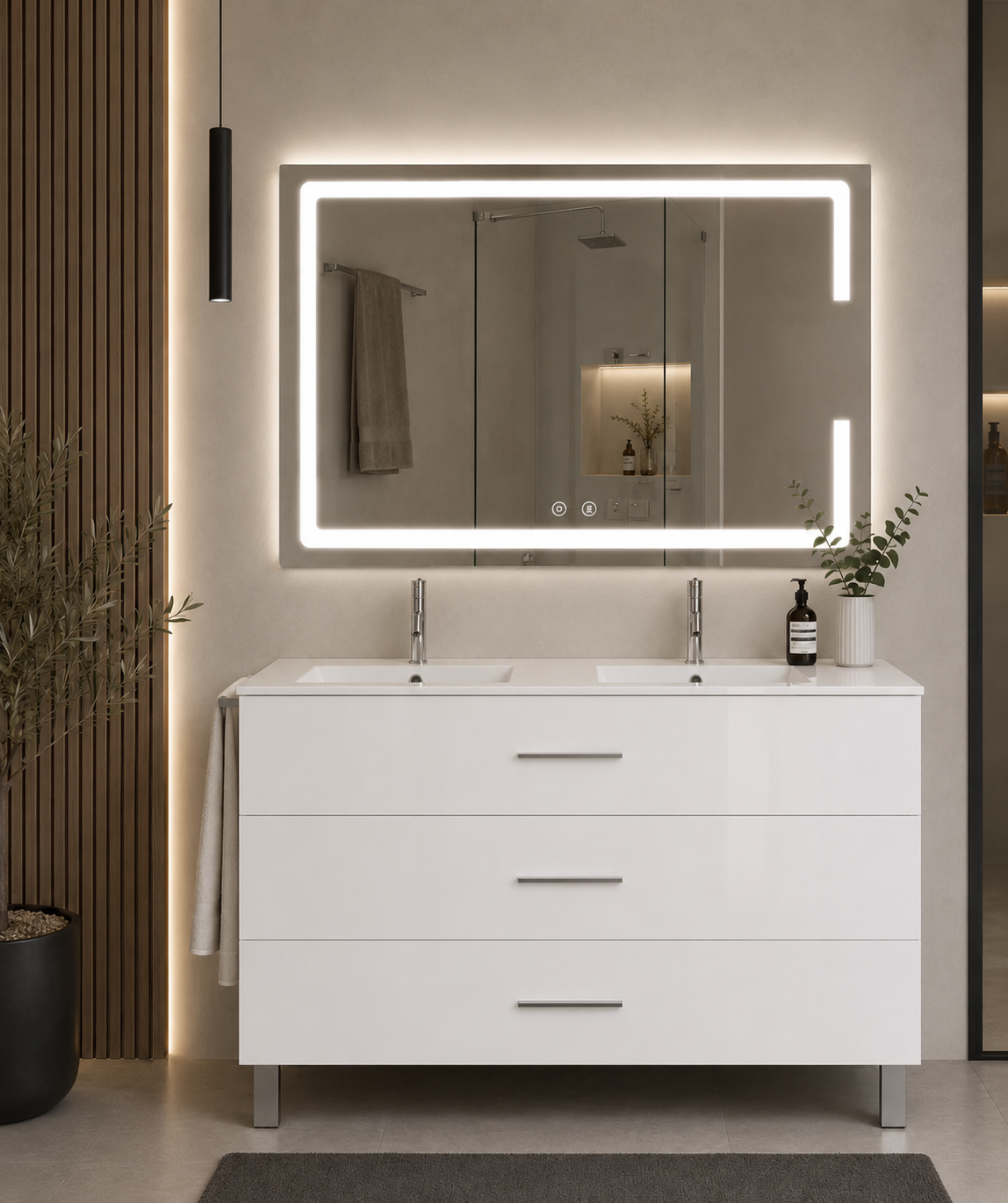Mueble de baño RIBERA con lavabo