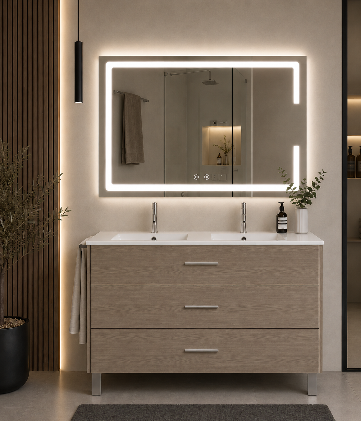 Mueble de baño RIBERA con lavabo